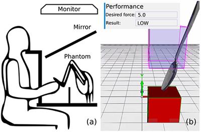 Adaptivity of End Effector Motor Control Under Different Sensory Conditions: Experiments With Humans in Virtual Reality and Robotic Applications